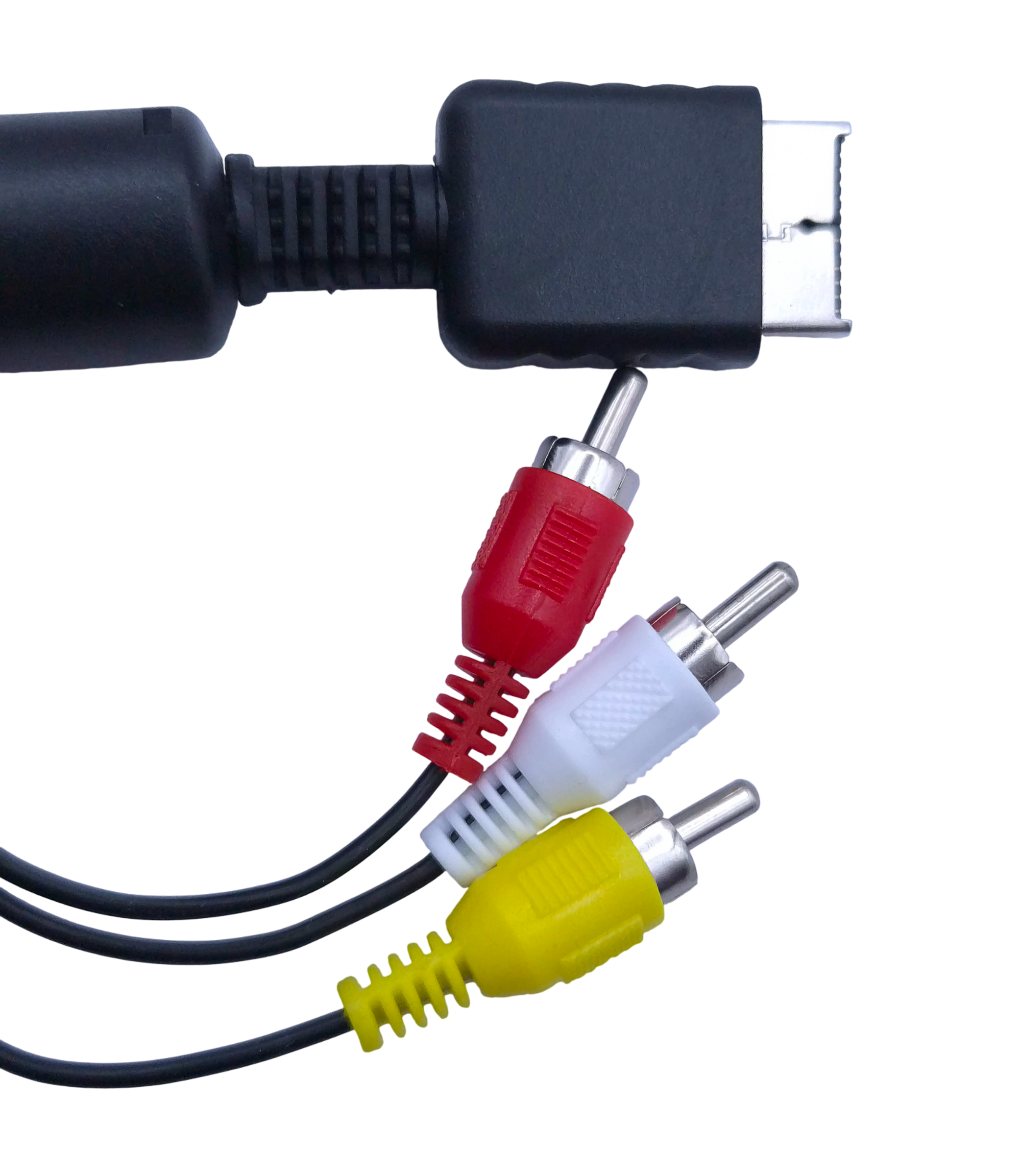Tredjeparts Sony AV-kabel (RCA-kompositt) - Playstation 1 / Playstation 2 tilbehør (PS1 / PS2)