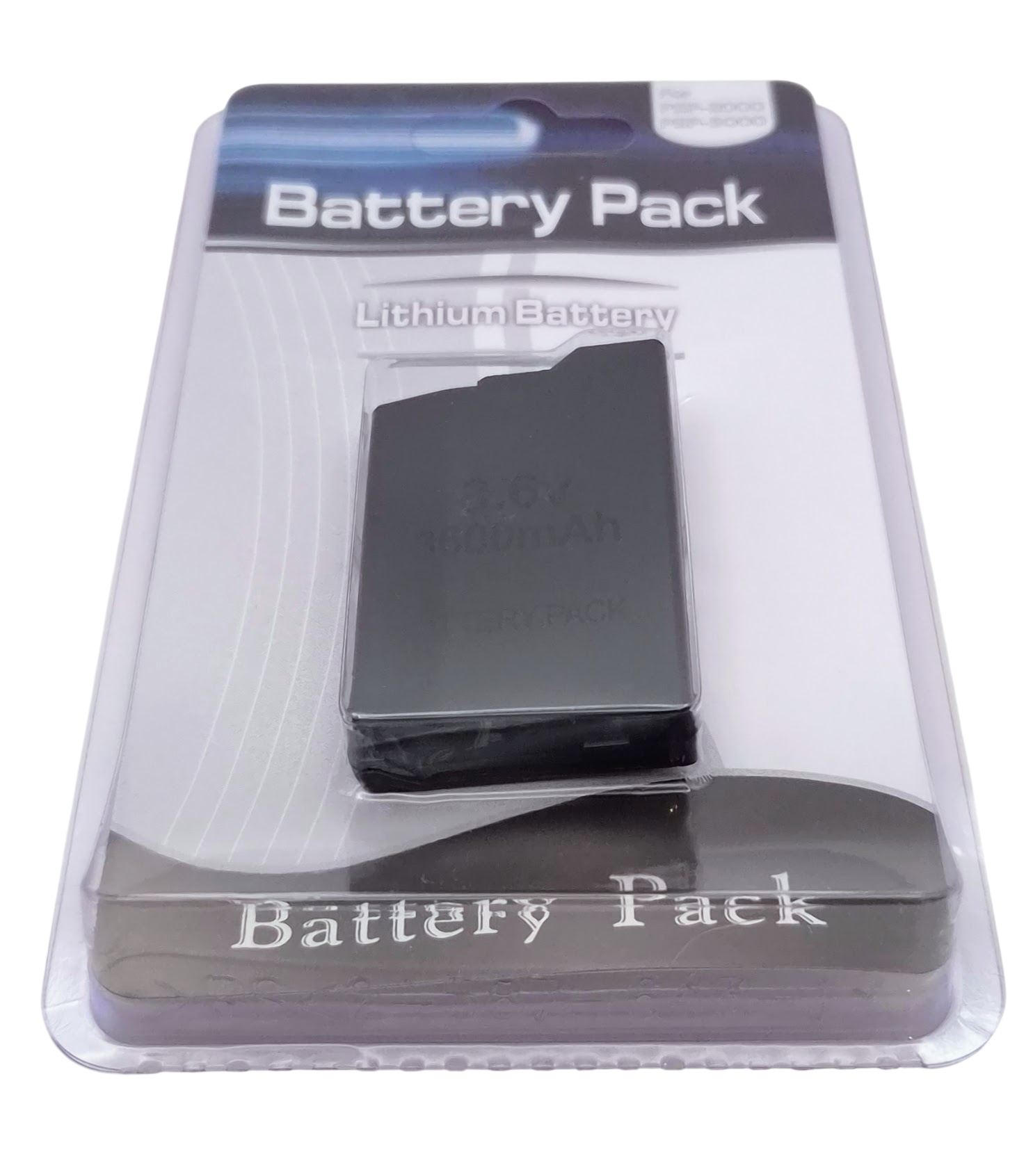 Tredjeparts 3.6V Lithium batteri for PSP 2000 og 3000 - Tilbehør