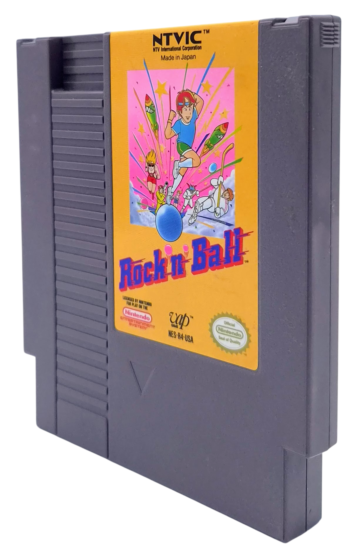 Rock 'n Ball (USA) (i eske) - Nintendo entertainment system spill (NES)