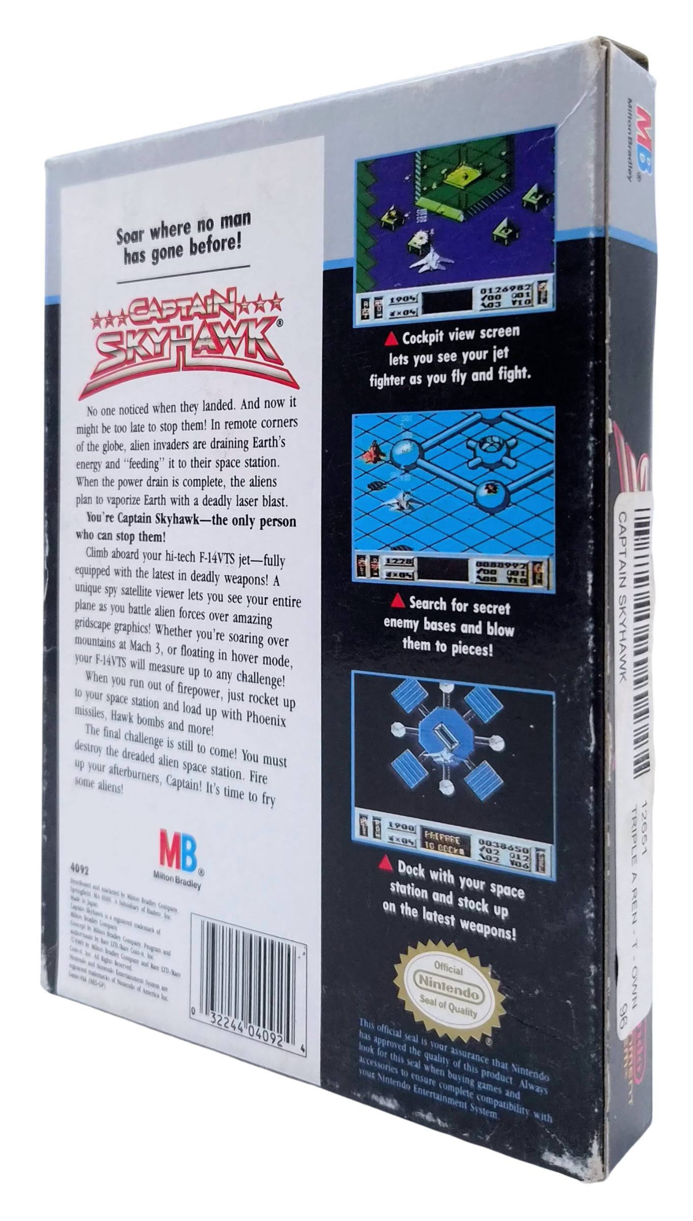 Captain skyhawk (USA) (i eske) - Nintendo entertainment system spill (NES)
