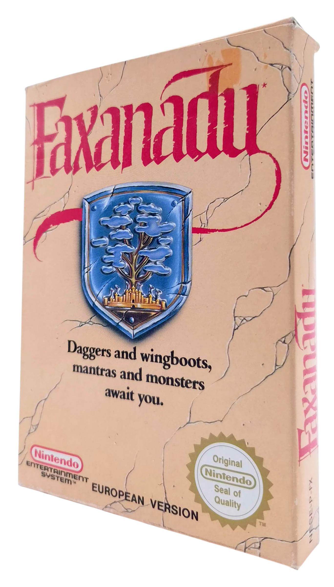 Faxanadu (EEC) (i eske) - Nintendo entertainment system / NES spill