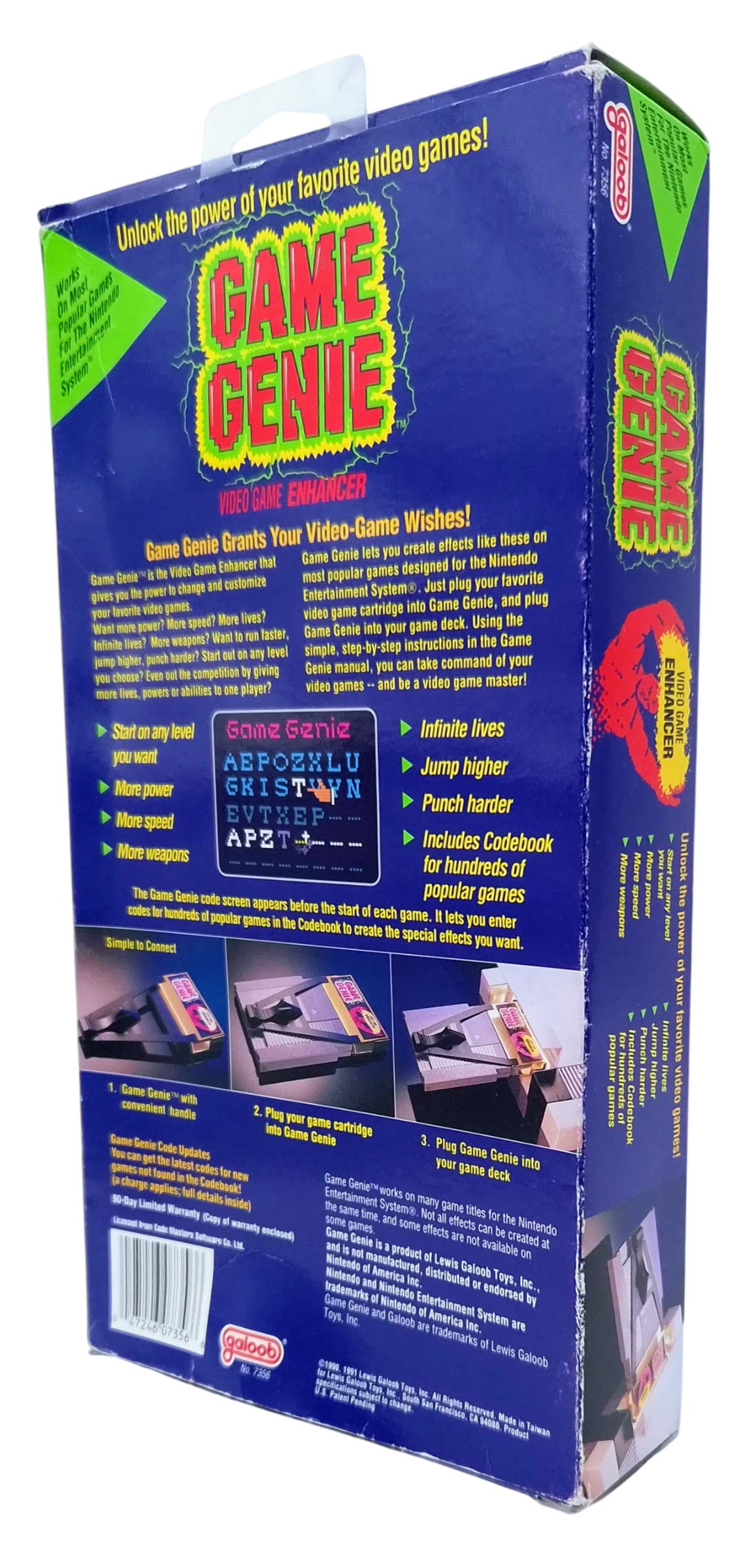 Game Genie: Video Game Enhancer - NES tilbehør