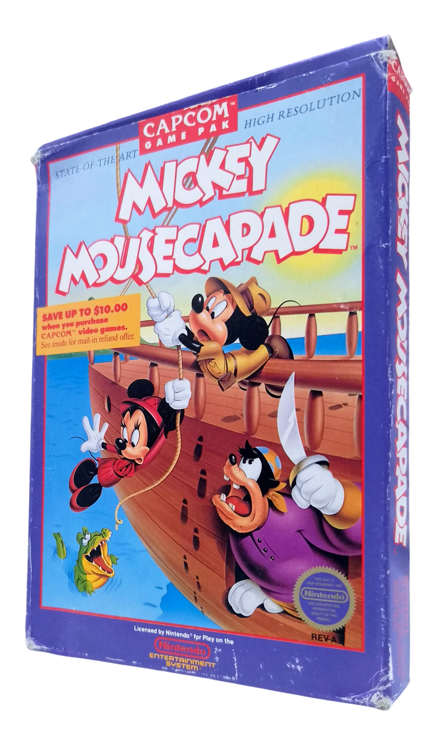 Mickey Mousecapade (USA) (i eske) - Nintendo entertainment system / NES spill