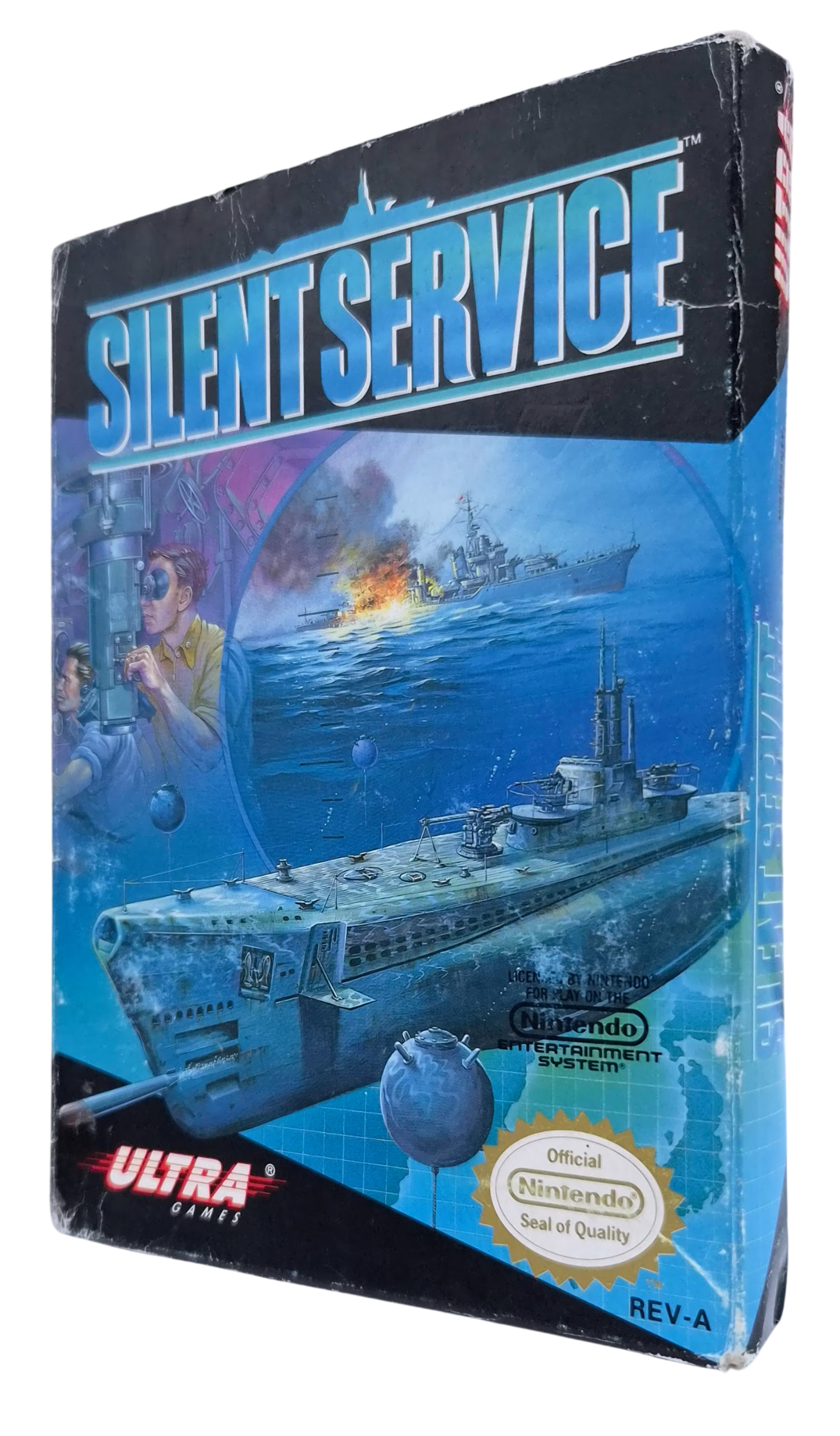 Silent service (USA) (i eske) - Nintendo entertainment system / NES spill