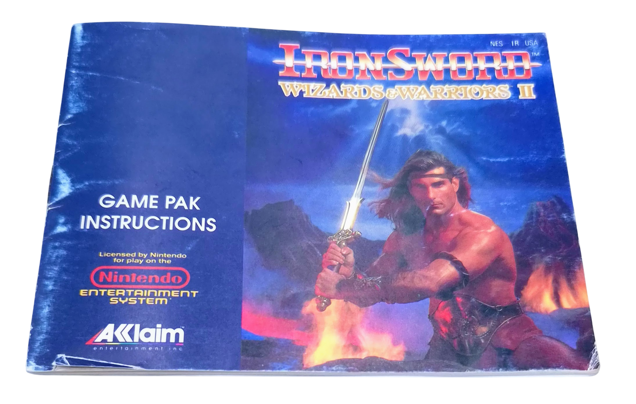 Iron sword - Wizards & warriors II (USA) (i eske) - NES spill