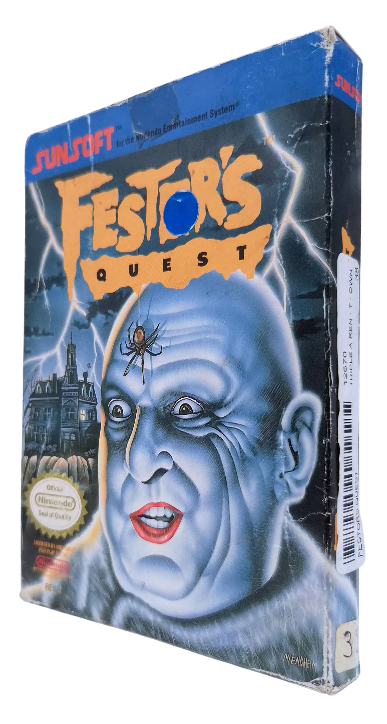 Fester's quest (USA) (i eske) - Nintendo entertainment system / NES spill