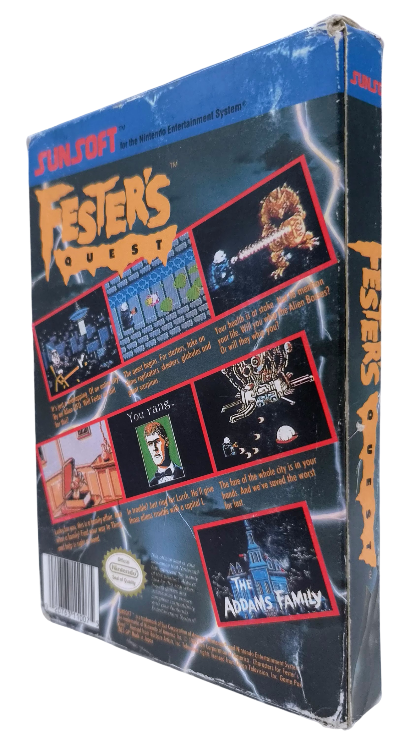 Fester's quest (USA) (i eske) - Nintendo entertainment system / NES spill
