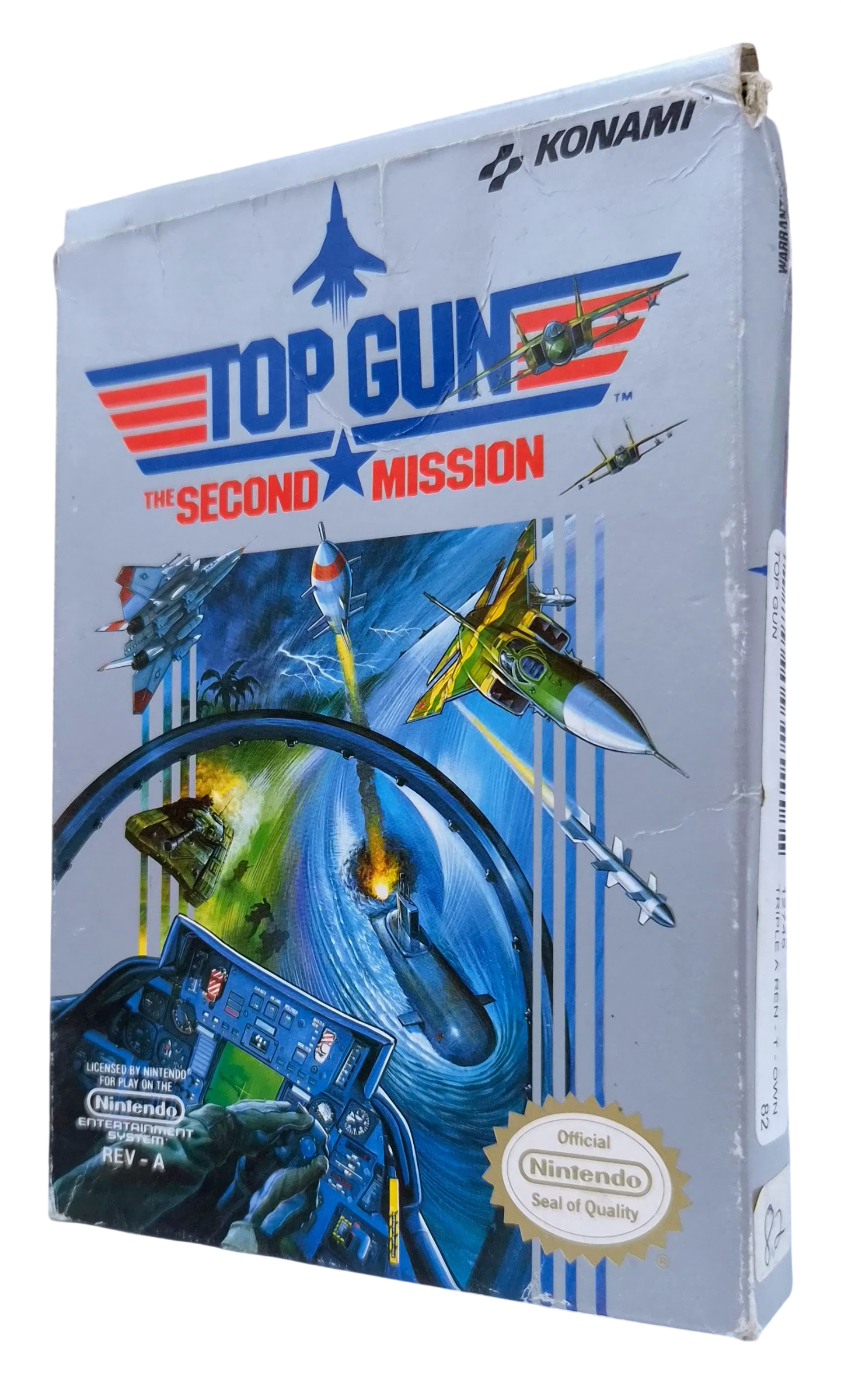 Top gun - The second mission (SCN) (i eske) - NES spill