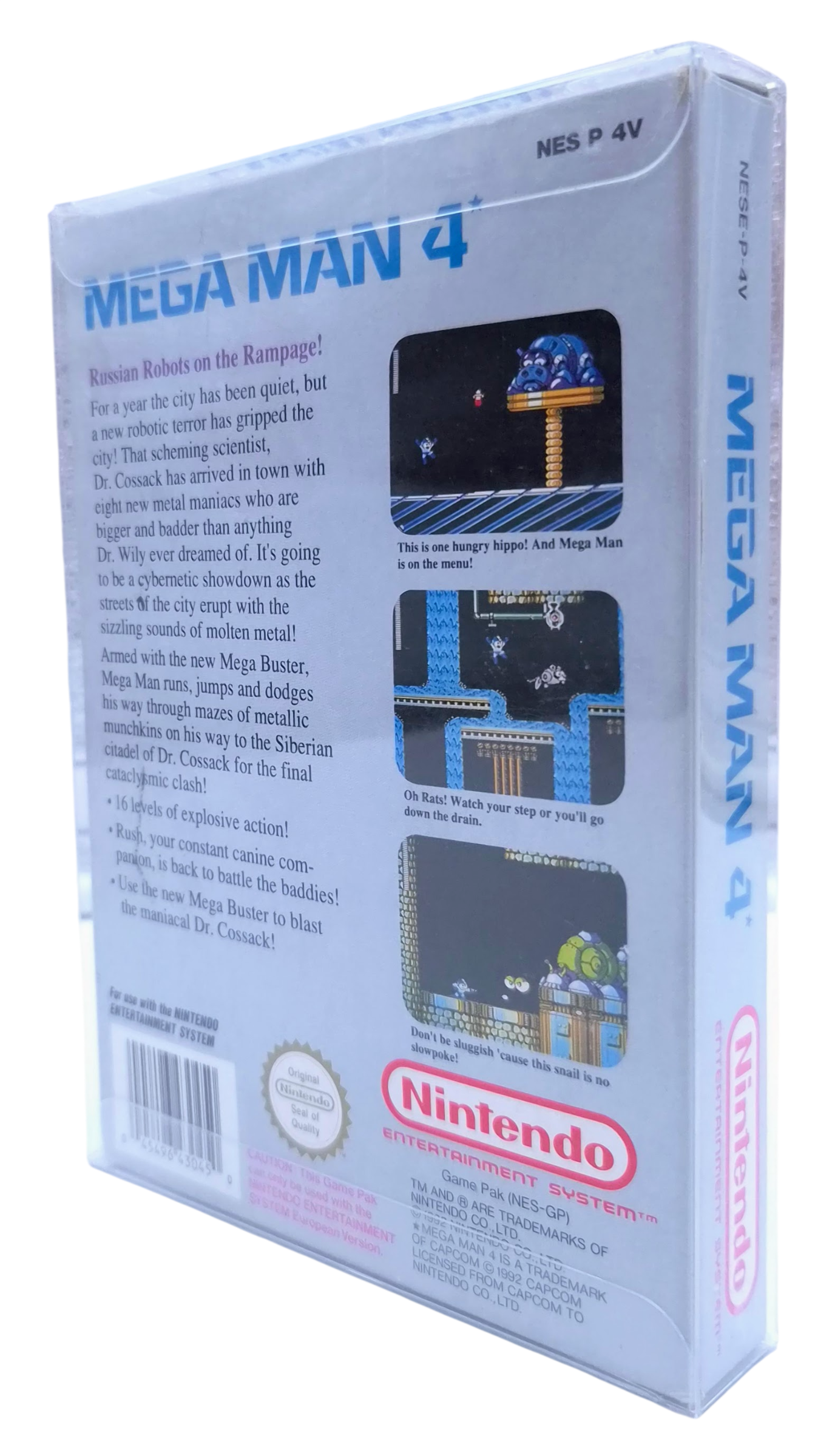 Mega man 4 (SCN) (i eske) - Nintendo entertainment system / NES spill