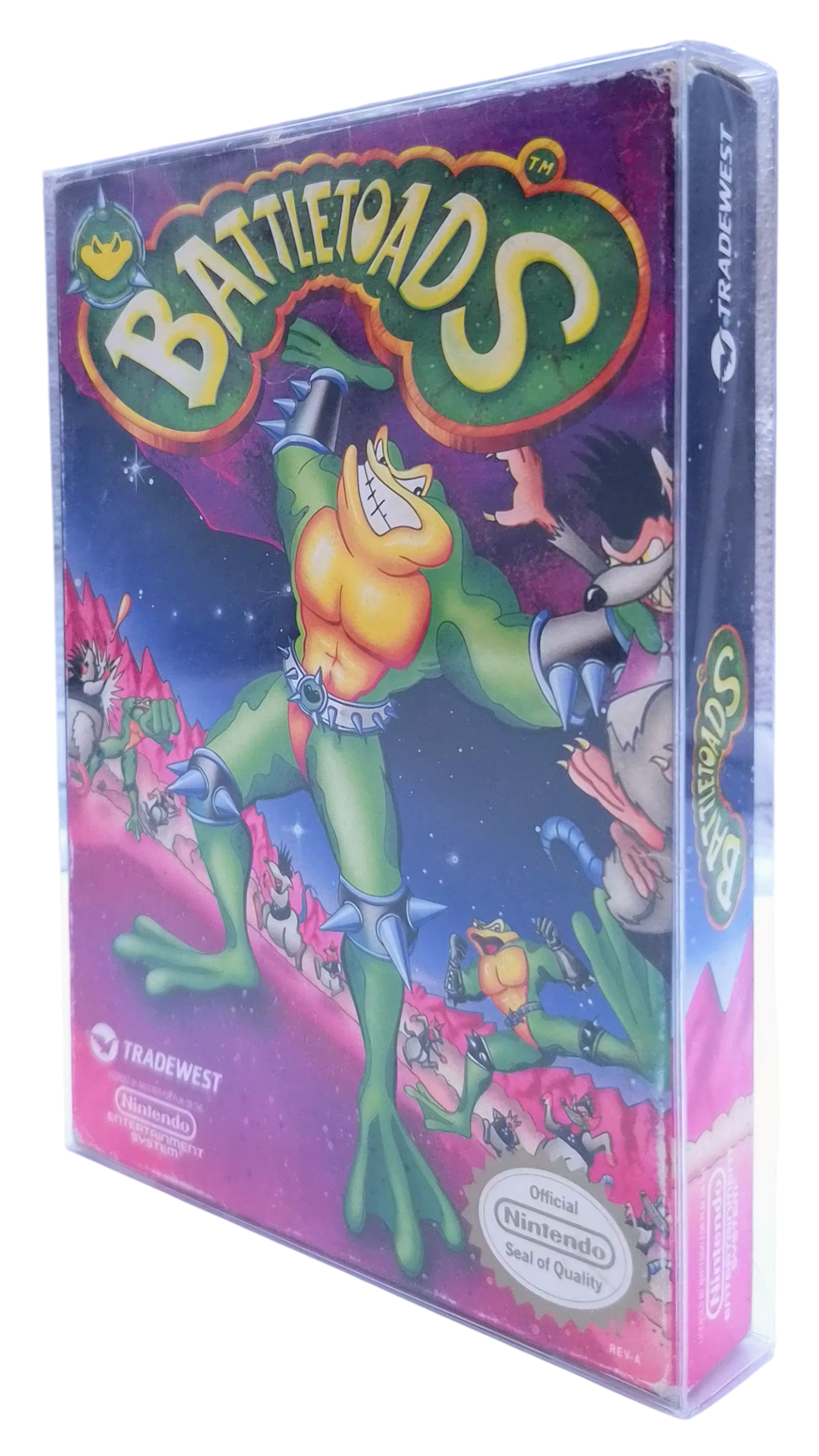 Battletoads (USA) (i eske) - Nintendo entertainment system / NES spill