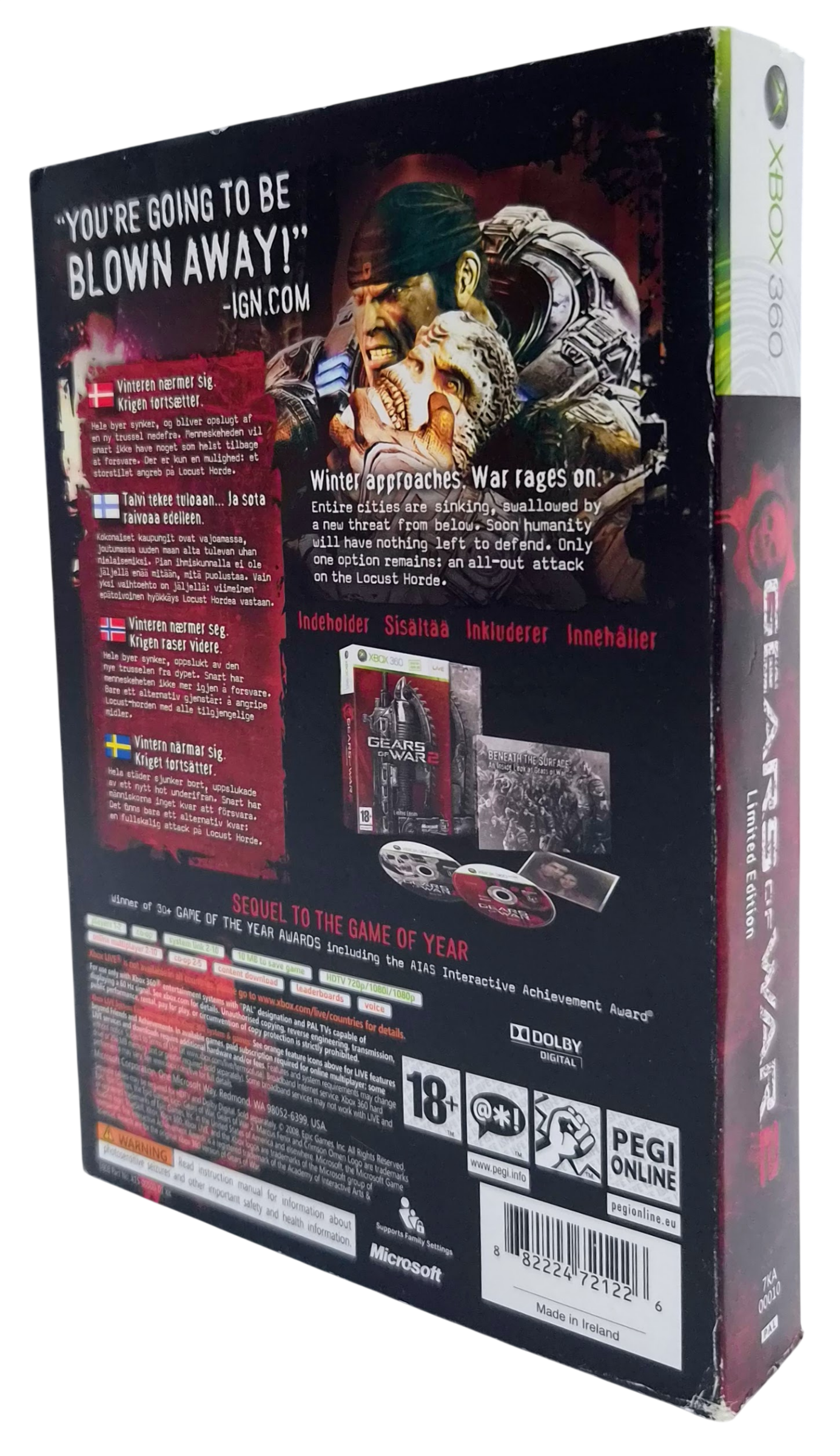 Gears of war 2 (limited edition) - Xbox 360 spill
