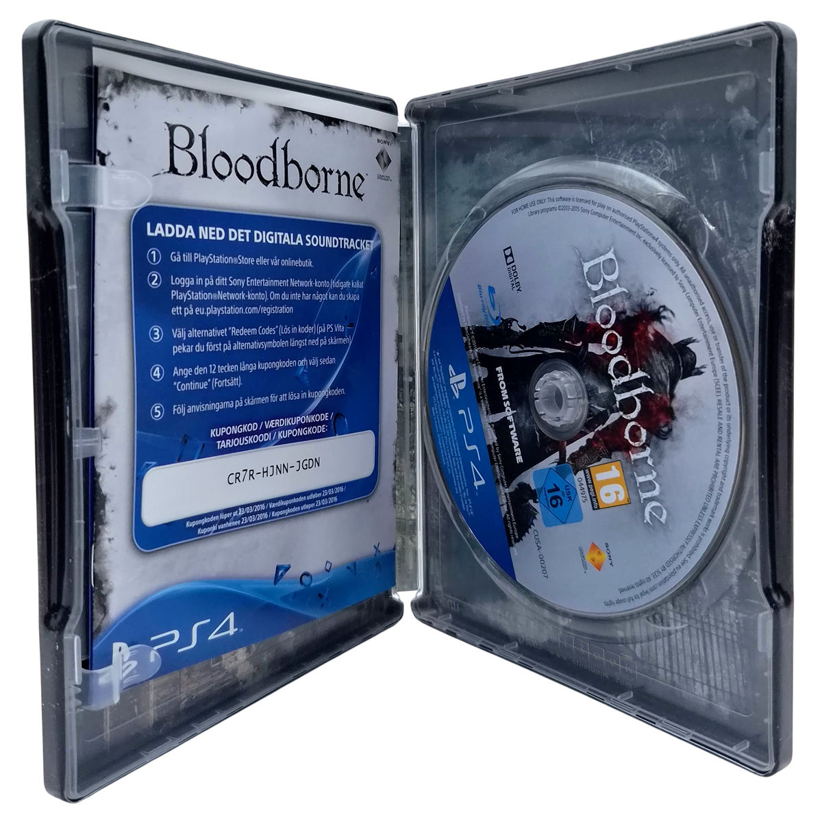 Bloodborne (Collector's edition) - Playstation 4 spill (PS4)
