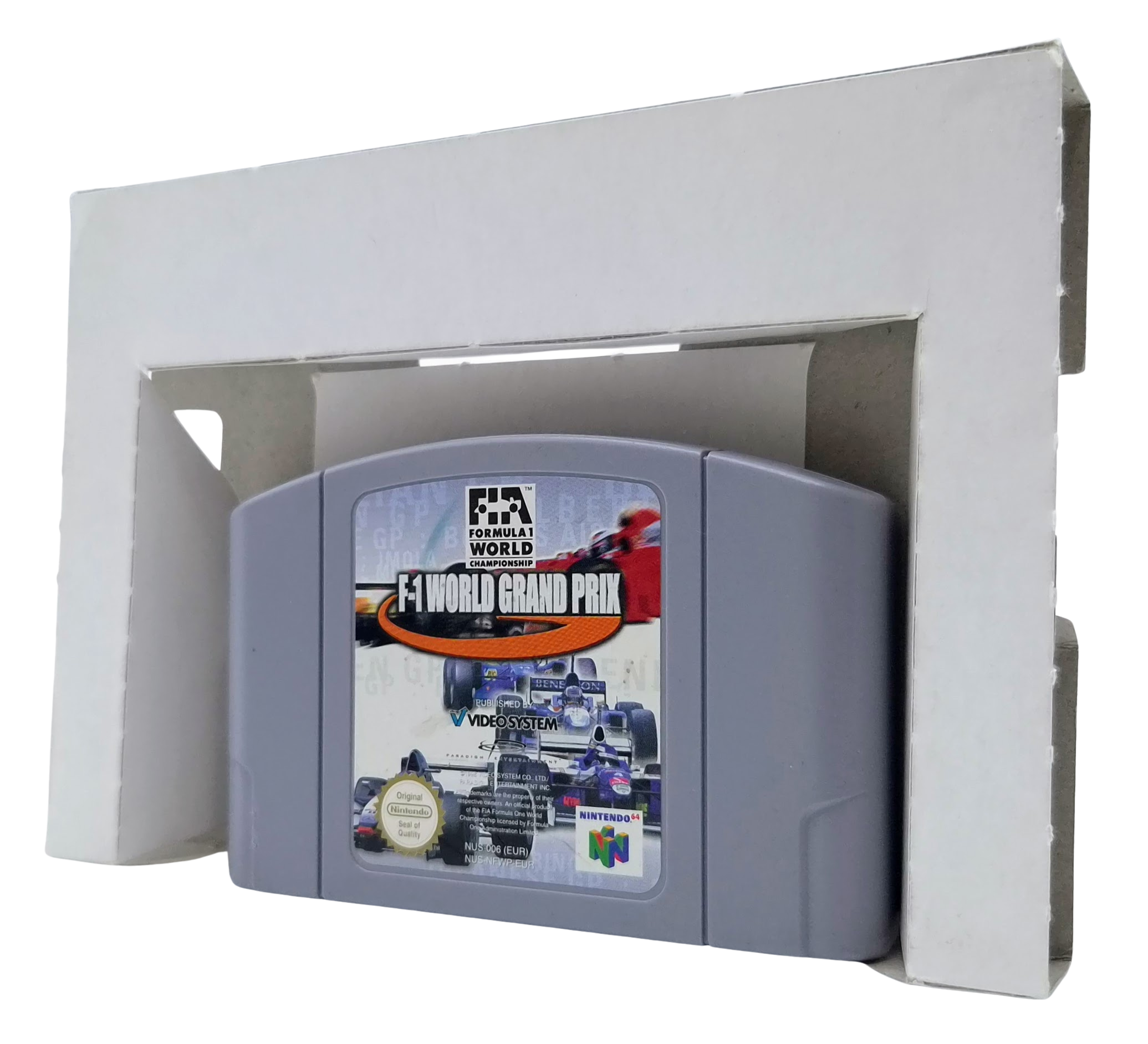 F1 world grand prix - Komplett i eske (CIB) - Nintendo 64 spill (N64)
