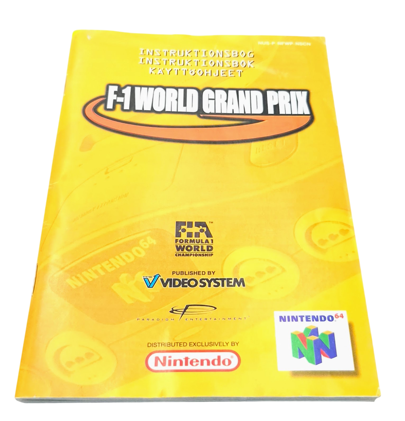 F1 world grand prix - Komplett i eske (CIB) - Nintendo 64 spill (N64)