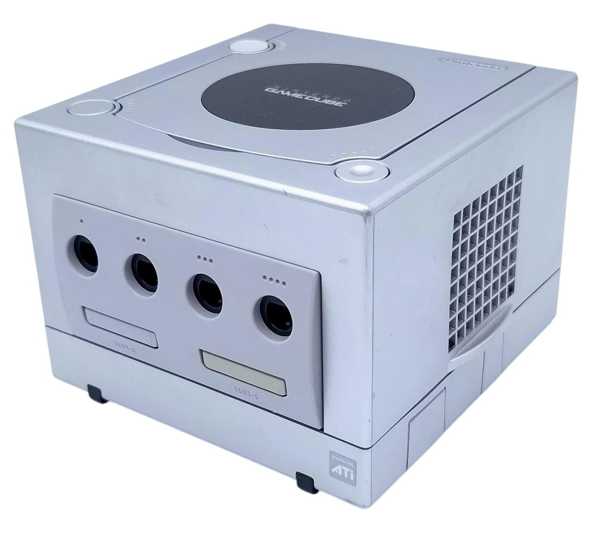 Original sølv Nintendo Gamecube Konsoll