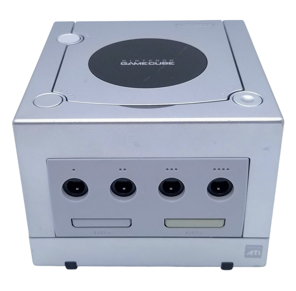 Original sølv Nintendo Gamecube Konsoll