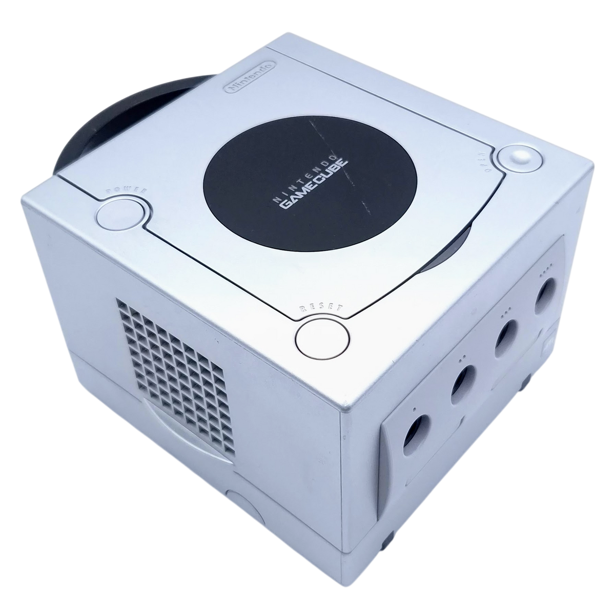 Original sølv Nintendo Gamecube Konsoll