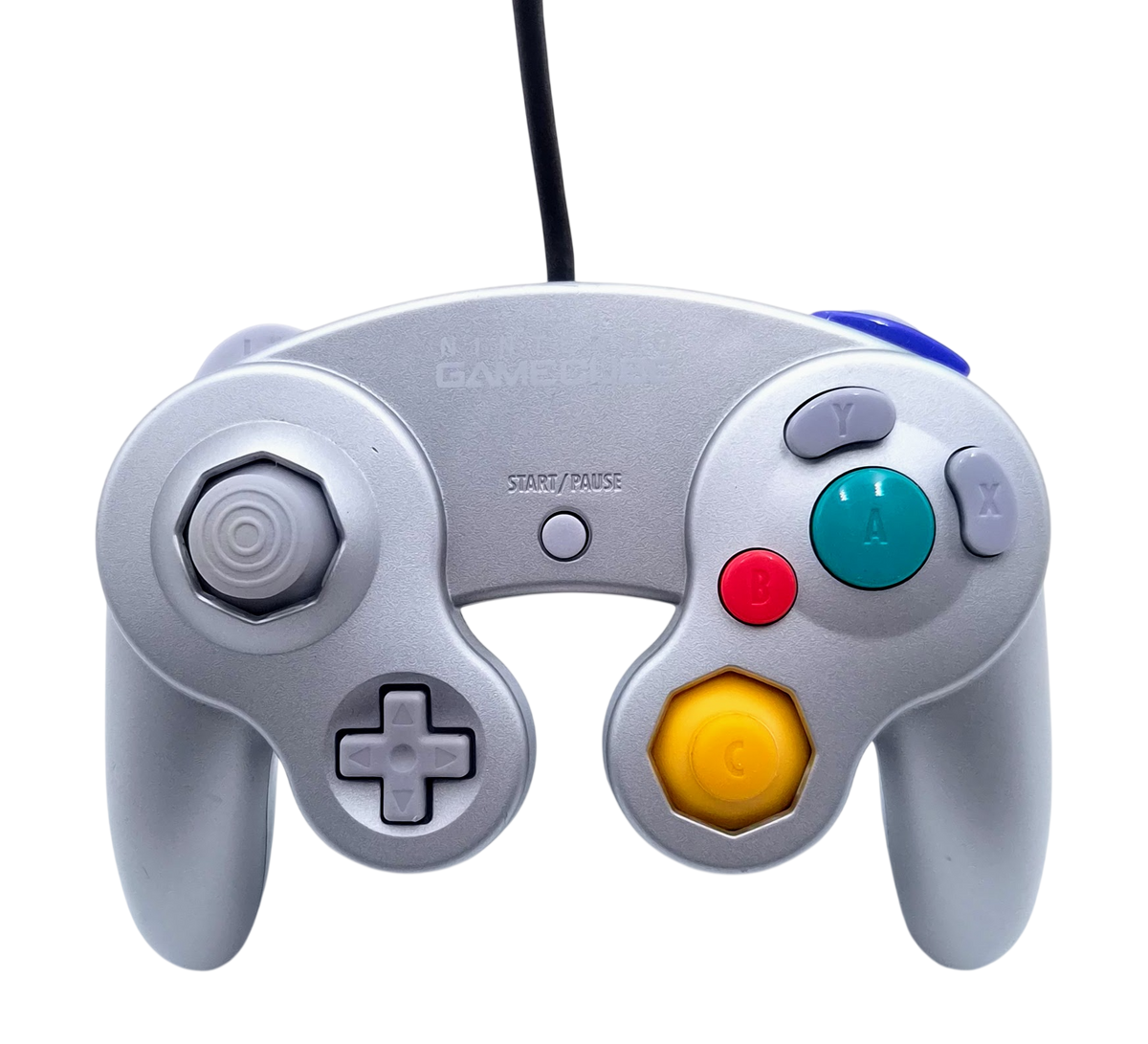 Original sølv Nintendo Gamecube Konsoll