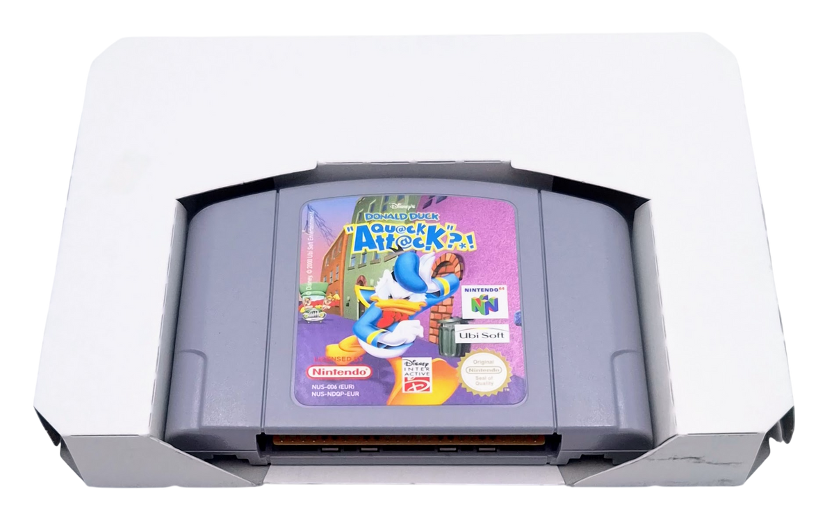 Donald duck - Quack attack- (I eske) - Nintendo 64 spill (N64)