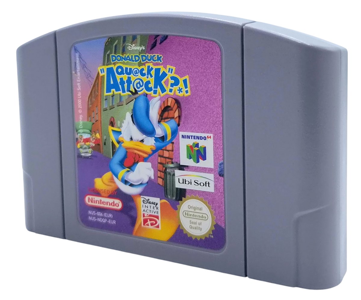 Donald duck - Quack attack- (I eske) - Nintendo 64 spill (N64)