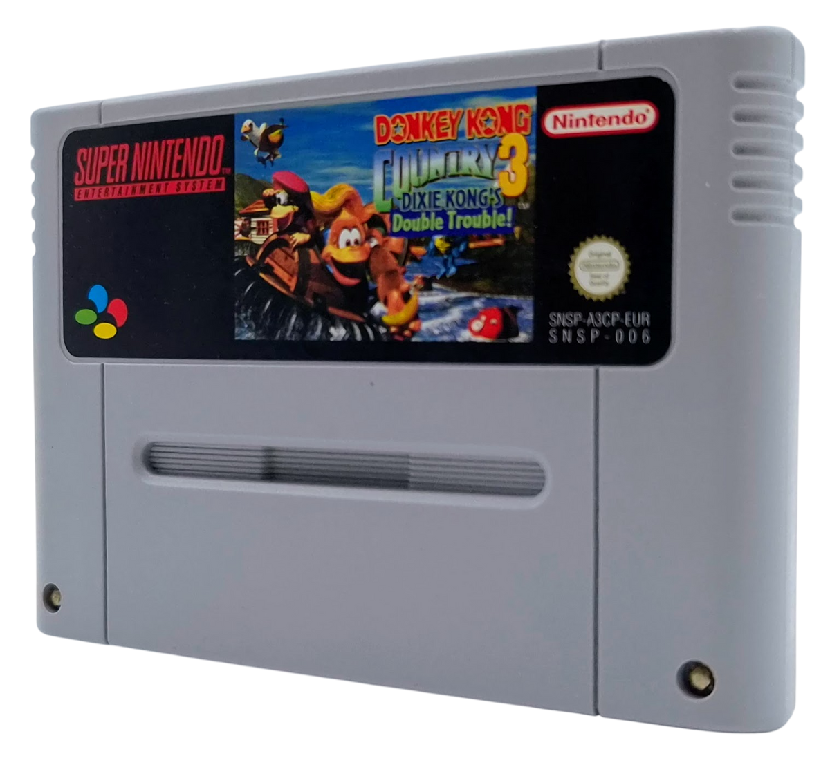 Donkey kong country 3 - Dixie kong's double trouble! (Komplett i eske) - SNES spill