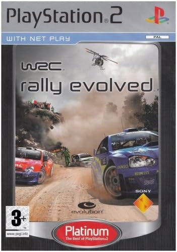 WRC: Rally evolved (platinum) (brukt) - Playstation 2 spill (ps2)