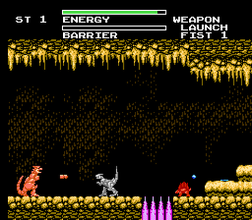 Dynowarz - The destruction of spondylus (USA) (i eske) - NES spill