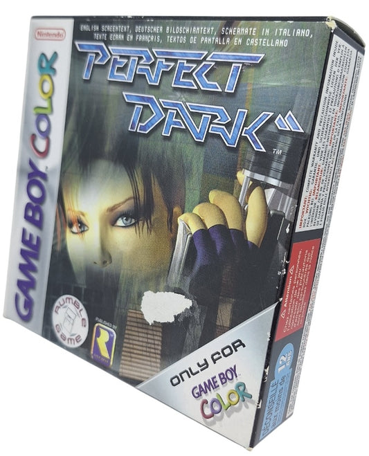 Perfect dark (komplett i eske - CIB) (brukt) - nintendo Gameboy color spill (GBC)