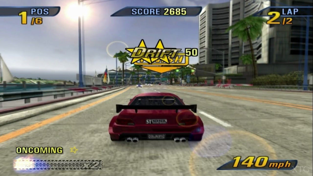 Burnout 3: Takedown (brukt) (Platinum) - playstation 2 spill (PS2)