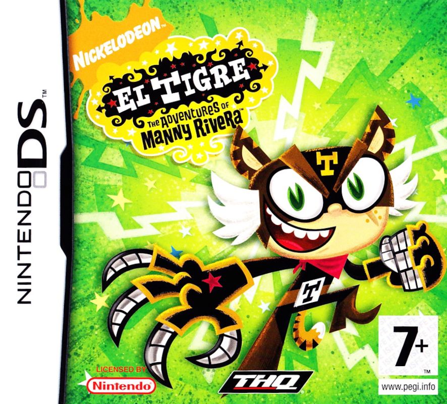Coverbilde av Nickelodeon El tigre - The adventures of Manny Rivera - Nintendo DS spill