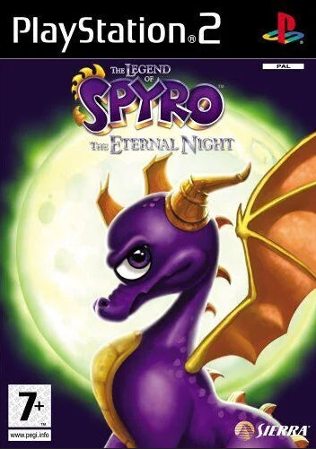 The legend of spyro: The eternal night (brukt) - Playstation 2 spill (ps2)