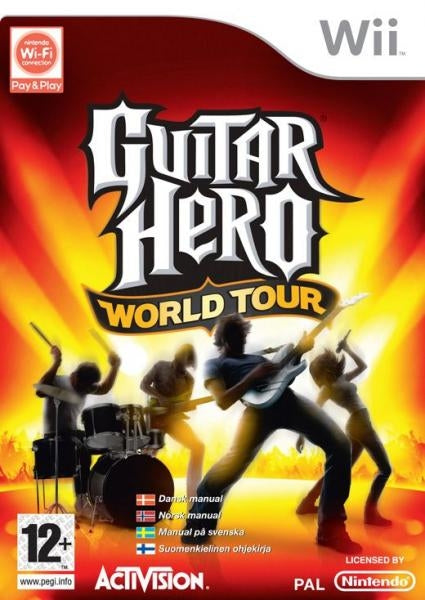 Guitar hero World tour (brukt) - Nintendo Wii spill