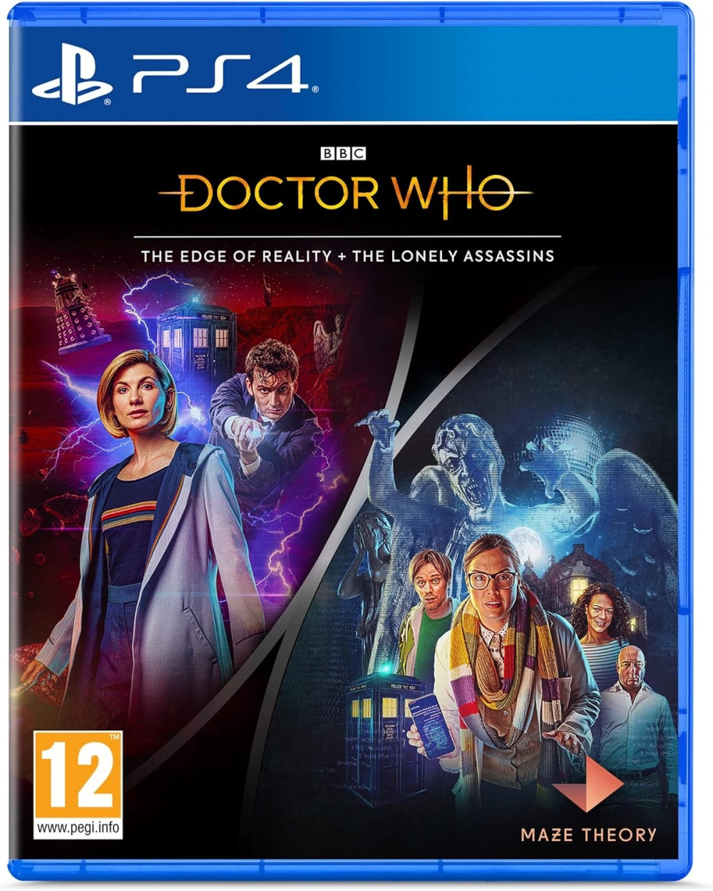 BBC doctor who: The edge of reality + the lonely assassins (nytt) - playstation 4 spill (PS4)