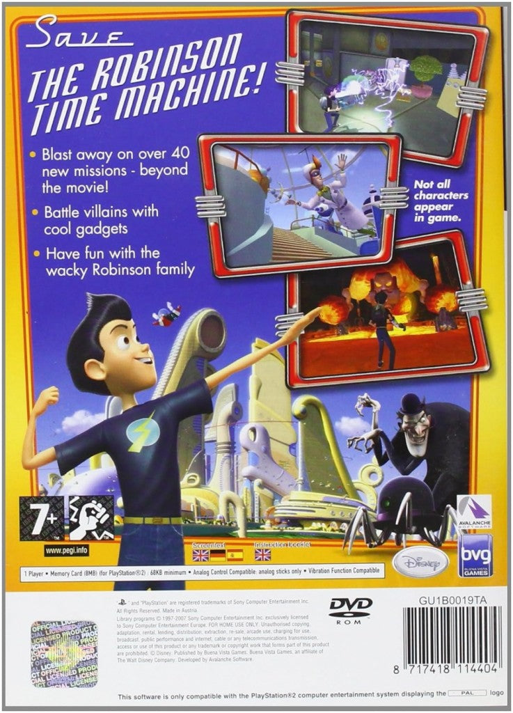 Meet the Robinsons (brukt) - Playstation 2 spill (PS2)