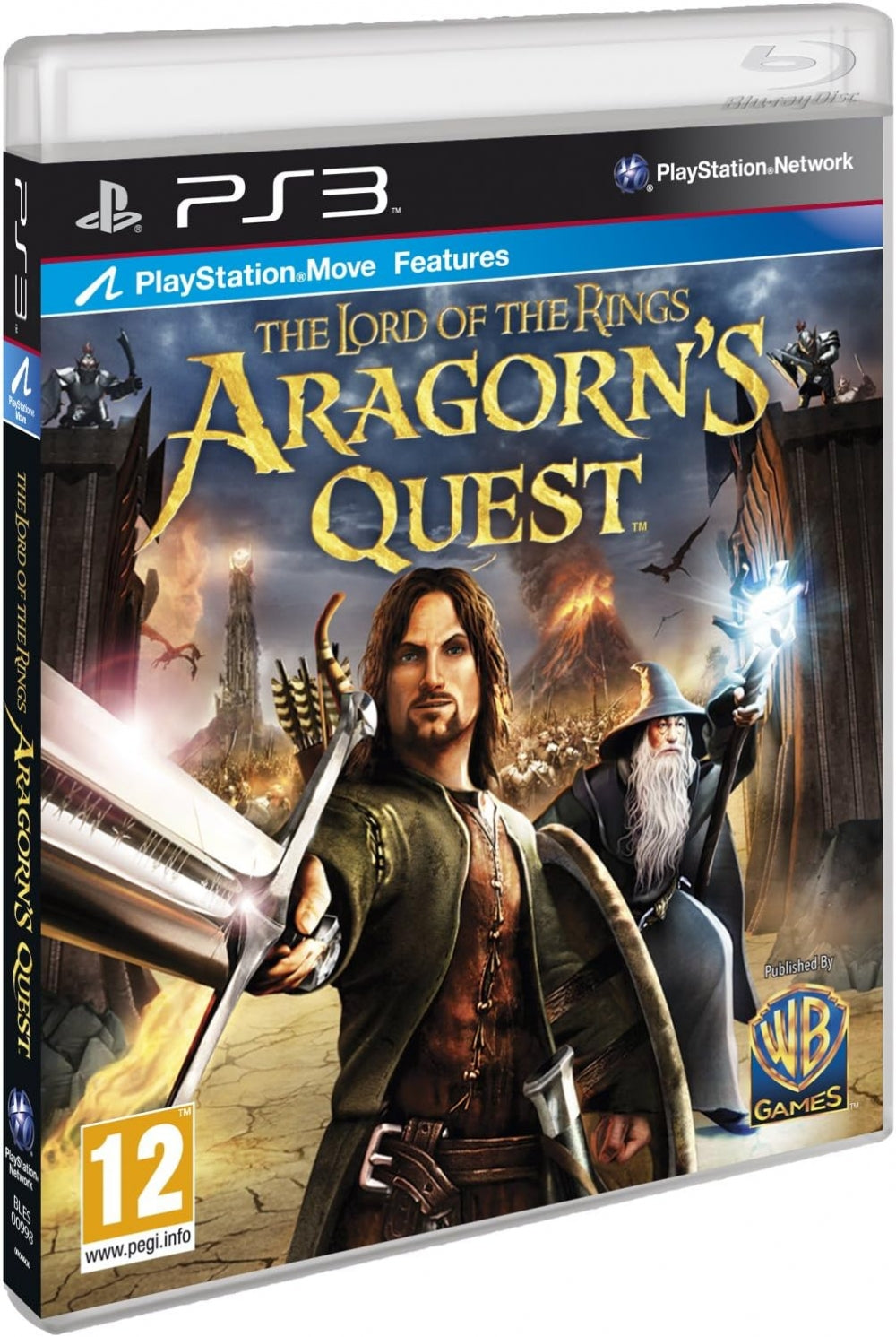 The lord of the rings: Aragorns quest (brukt) - Playstation 3 spill (PS3)