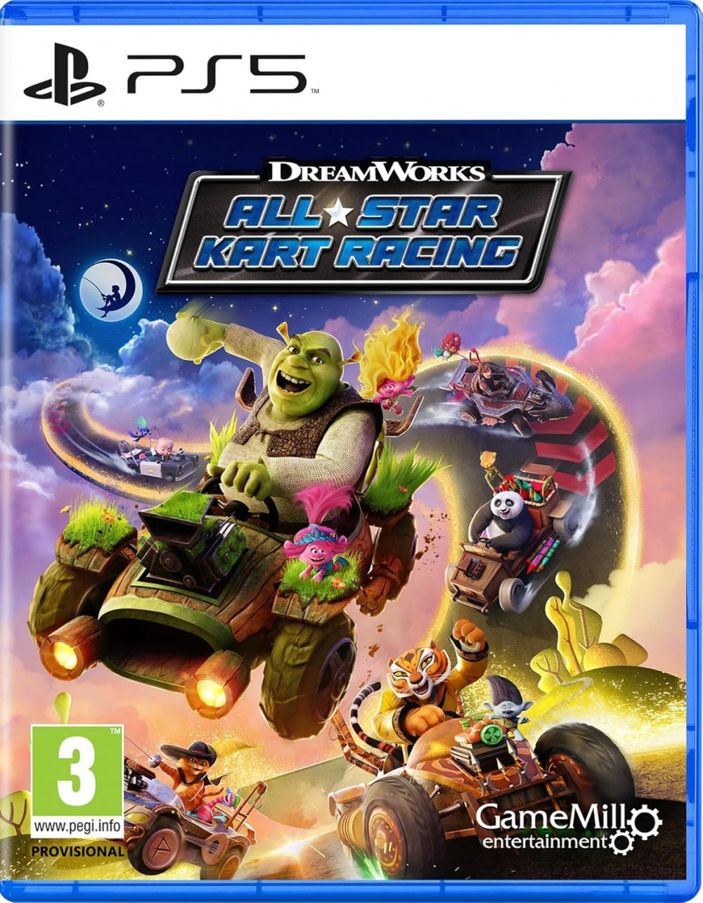 Dreamworks All star kart racing (brukt) - playstation 5 spill (PS5)