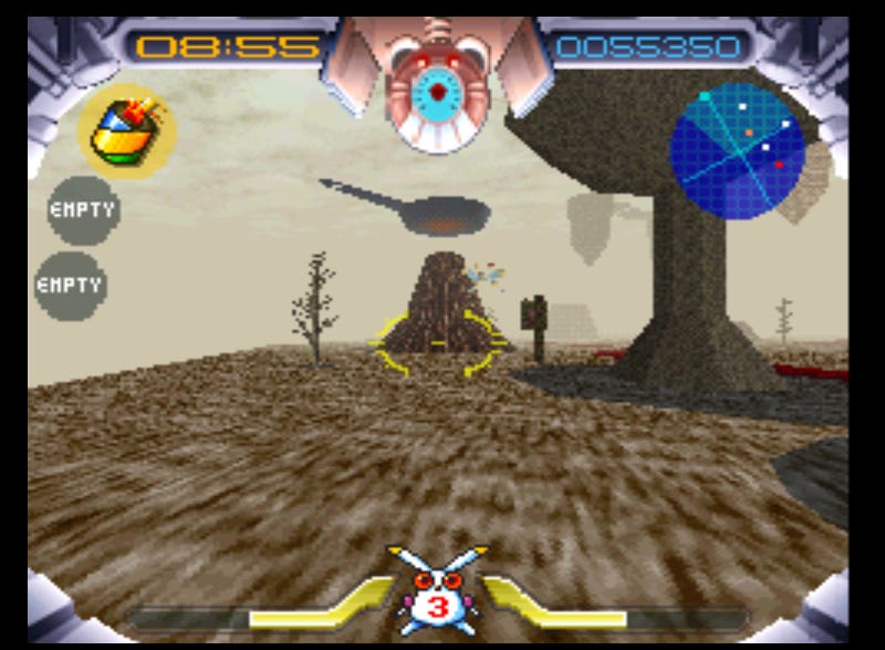 Jumping flash 2 - Playstation 1 spill (PS1)