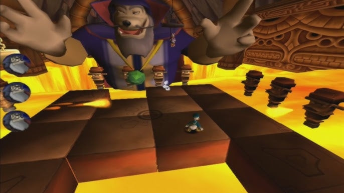 Disney's Donald duck: Quack attack - Playstation 2 spill (ps2)