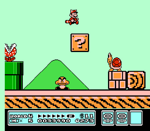 Super mario Bros. 3 (UKV) - Nintendo entertainment system spill (NES)