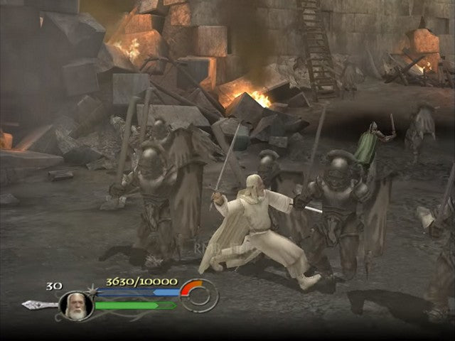 The Lord of the Rings - The Return of the King - Xbox original spill