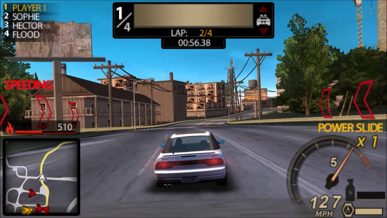 Need for speed - Undercover - Playstation portable spill (PSP)
