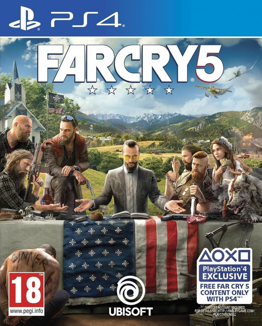 Far cry 5 (brukt) - Playstation 4 spill (ps4)