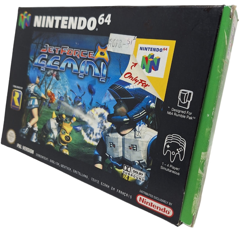 Jet Force Gemini (brukt) komplett i eske (CIB) - Nintendo 64 spill (n64)