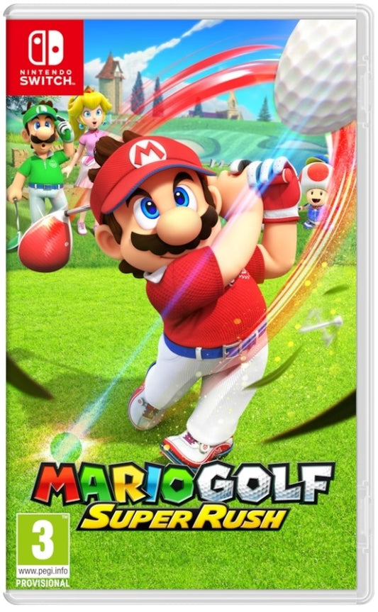 Mario golf: Super Rush (brukt) - Nintendo Switch spill