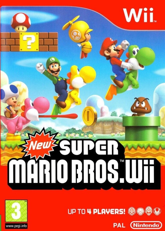 New Super Mario Bros. (Brukt) - Nintendo Wii spill