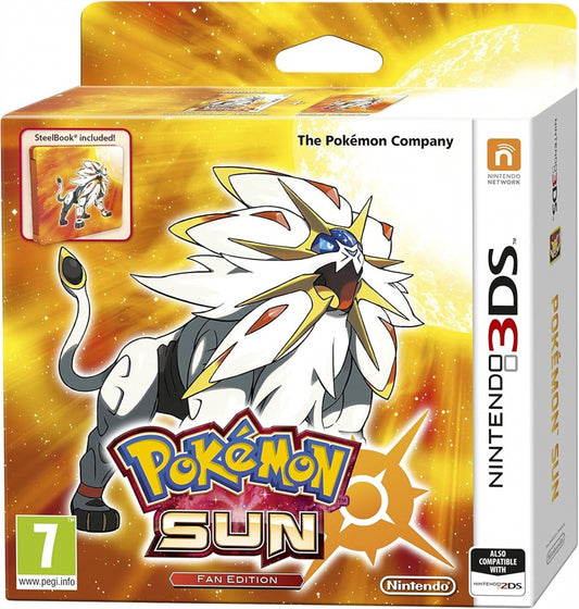 Pokemon sun: Fan edition (Brukt) (komplett) - Nintendo 3DS spill