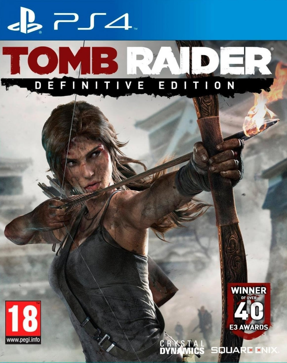 Tomb Raider: Definitive edition (brukt) - Playstation 4 spill (ps4)