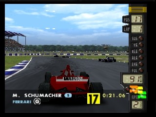 F1 world grand prix - Komplett i eske (CIB) - Nintendo 64 spill (N64)