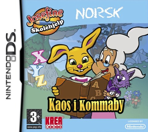 Bilde av Josefine skolehjelp: Norsk Kaos i kommaby - Nintendo DS spill