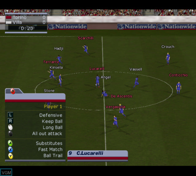 LMA Manager 2005 - Xbox original spill